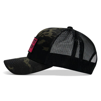 Big Tit Energy Pink Patch Snapback Hat