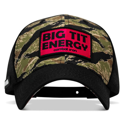 Big Tit Energy Pink Patch - Original Ripstop Snapback Hat