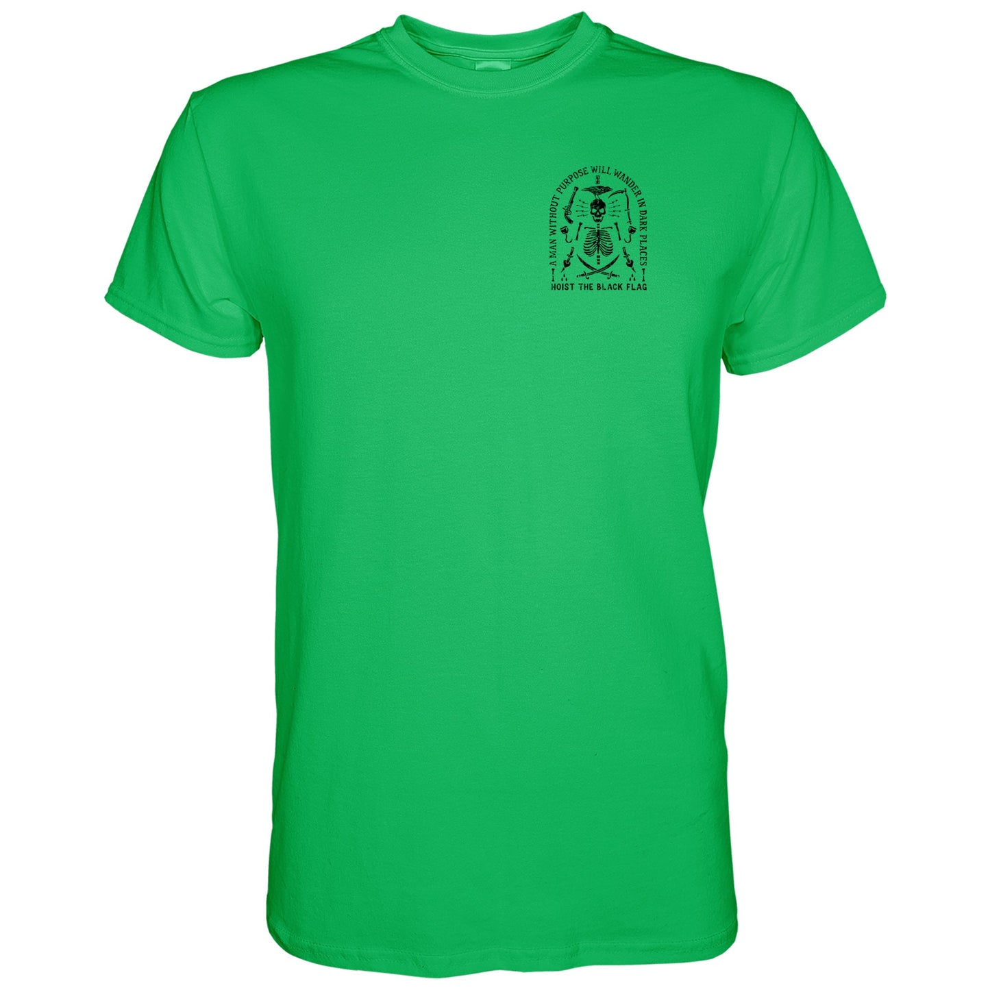 Hoist the Black Flag Skull & Bones Men's T-Shirt