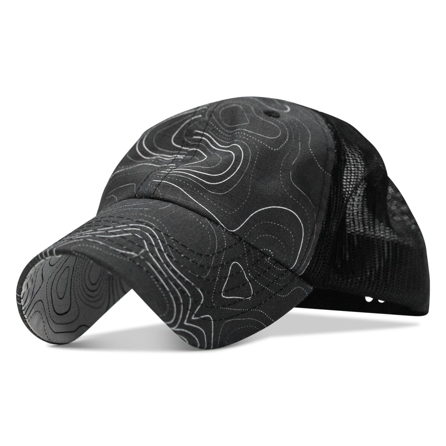 Ripstop Low Pro No Patch Mesh Snapback Hat