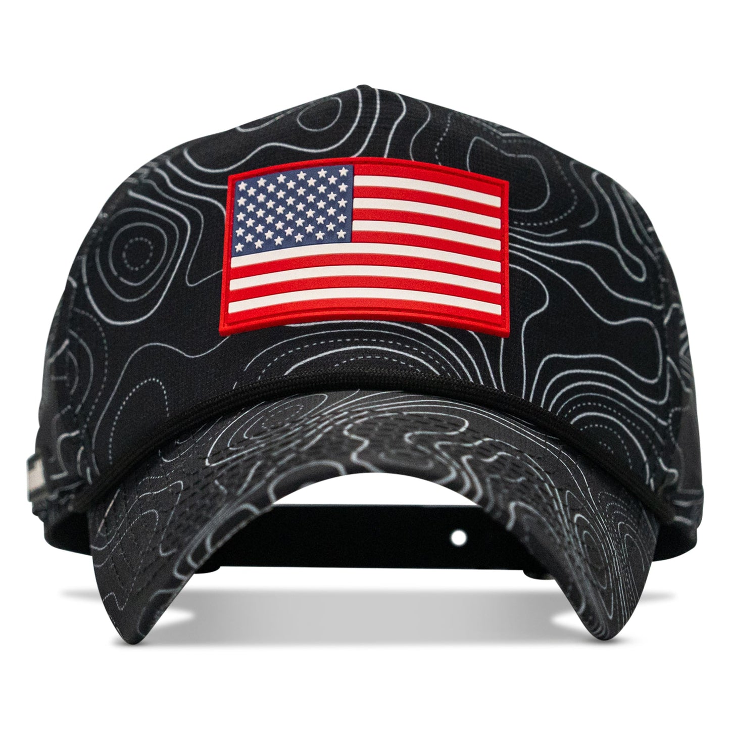 USA PVC Flag Waterproof Weekender Snapback