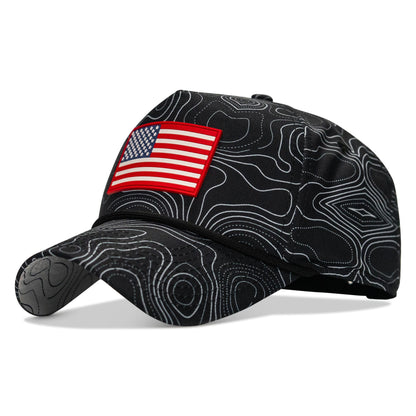 USA PVC Flag Waterproof Weekender Snapback