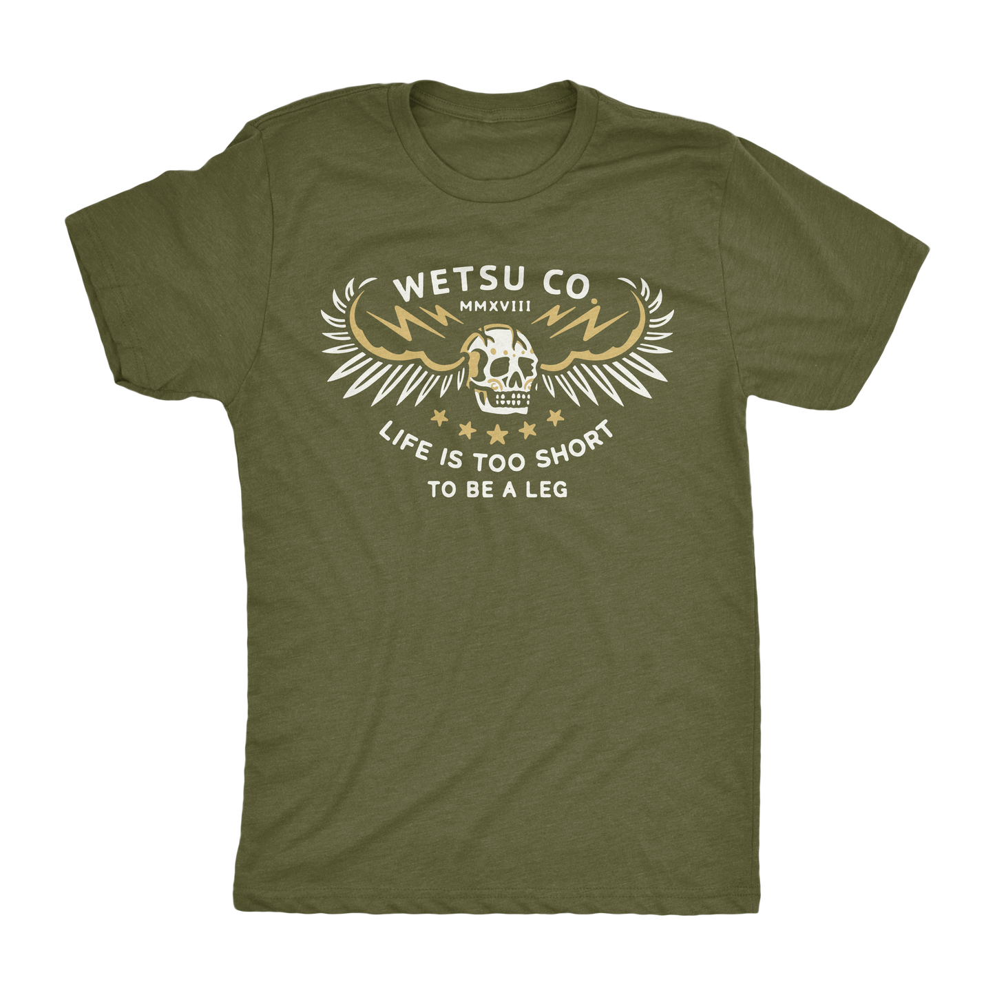 WETSU Black Flag Athletic Shirt