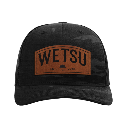 Wetsu Badge Leather Patch Tactical Snapback