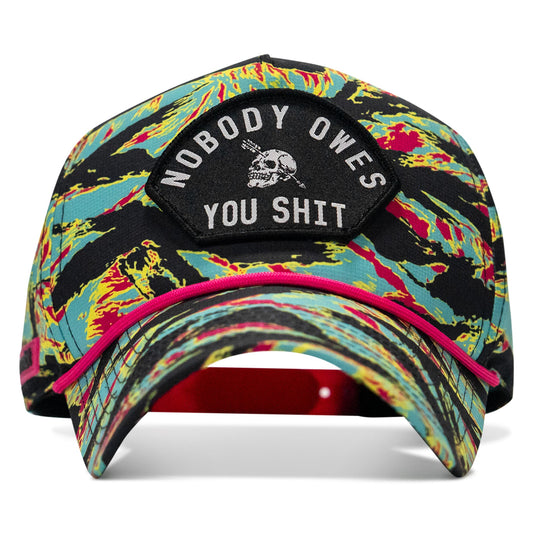 Nobody Owes You Shit Arched Patch Waterproof Weekender Snapback