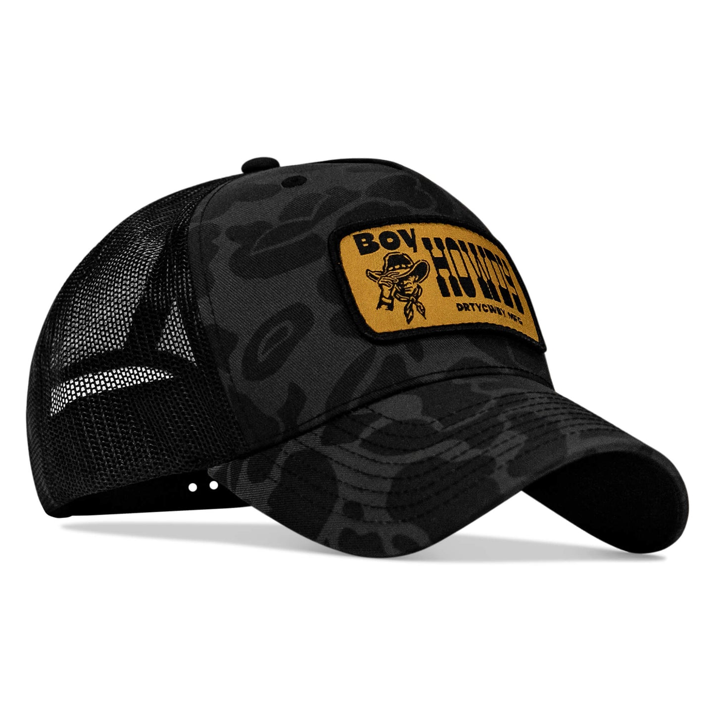Boy Howdy Western Patch Snapback Hat