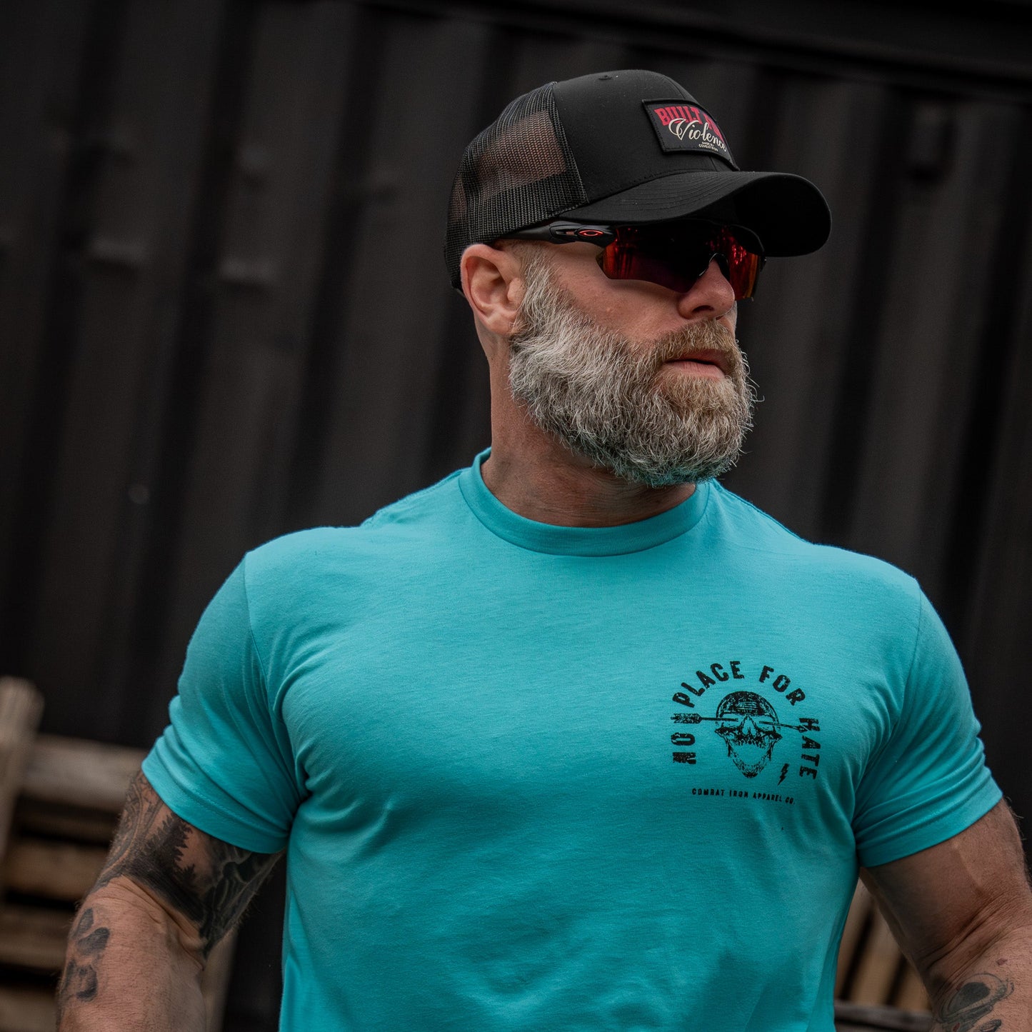 Built For Violence Patch Snapback Hat