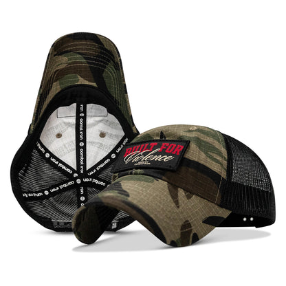 Built For Violence Tactical Ripstop Mesh Snapback Hat