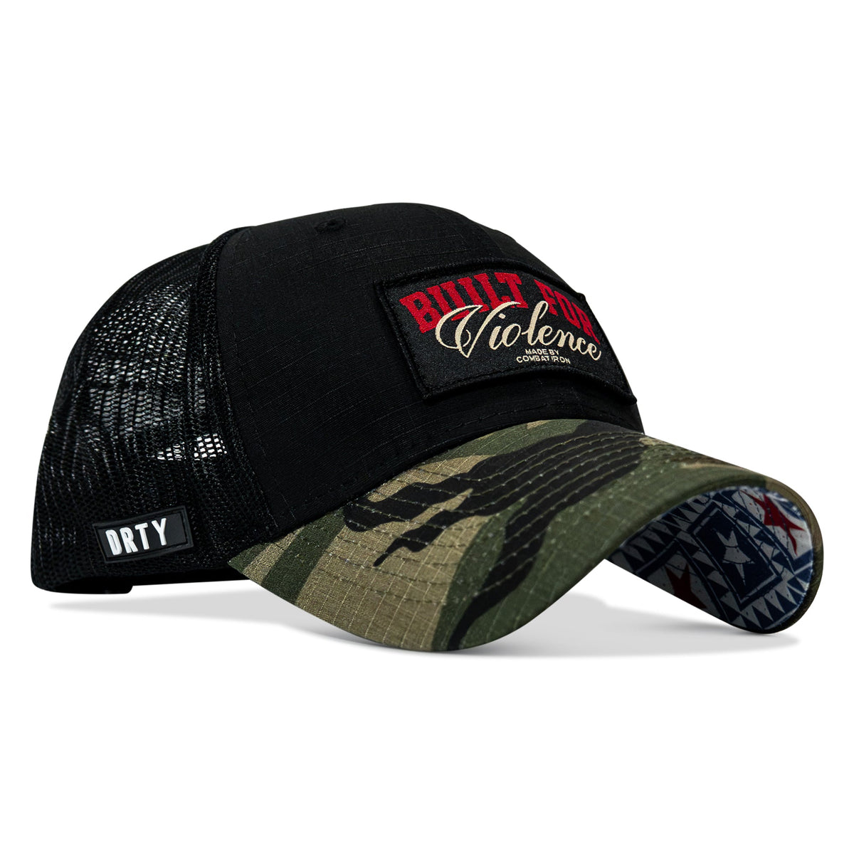 Built For Violence Patch Original Ripstop Snapback Hat