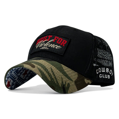 Built For Violence Patch Original Ripstop Snapback Hat