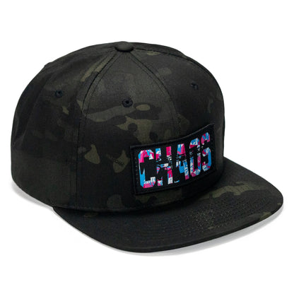 Chaos Hawaiian Flatbill SnapBack Hat