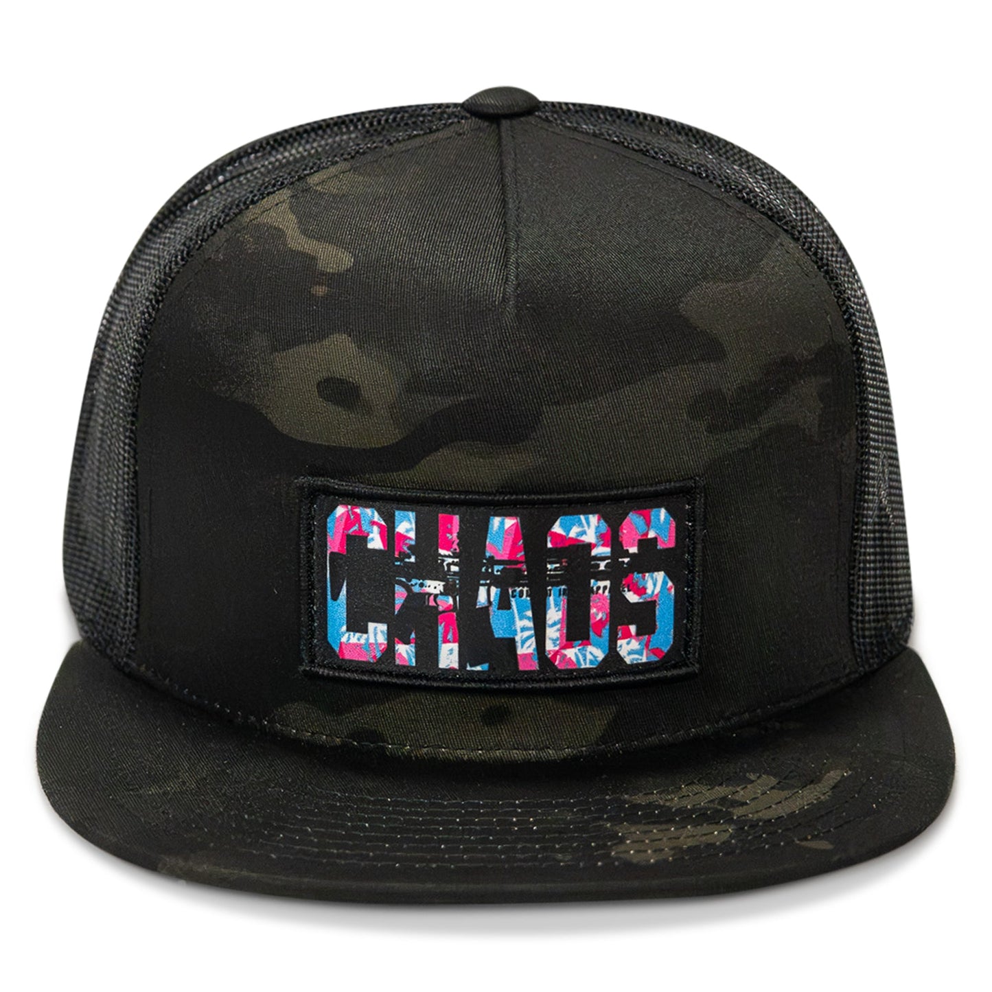 Chaos Hawaiian Flatbill SnapBack Hat