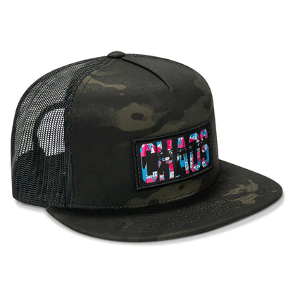 Chaos Hawaiian Flatbill SnapBack Hat