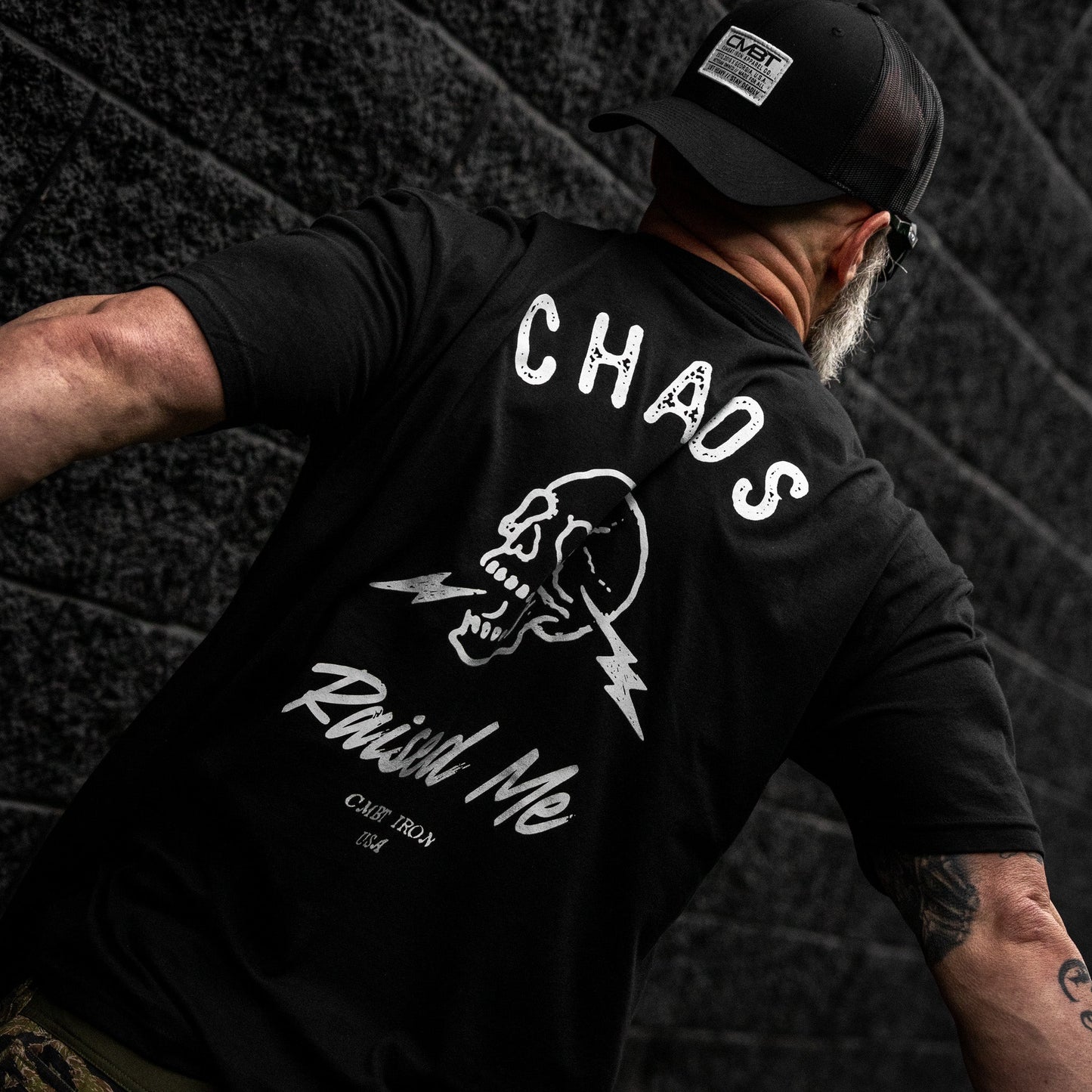 Chaos Raised Me Men's T-Shirt