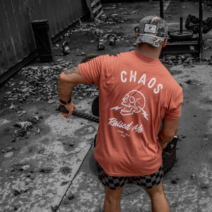 Chaos Raised Me Men's T-Shirt
