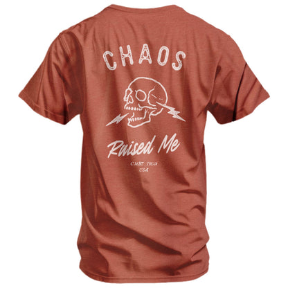 Chaos Raised Me Men's T-Shirt