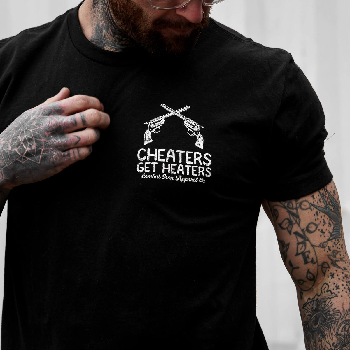 Cheaters Get Heaters Cowboy Edition Men's T-Shirt