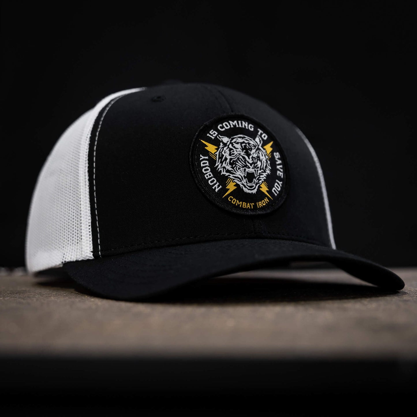 Nobody Is Coming To Save You Patch Snapback Hat