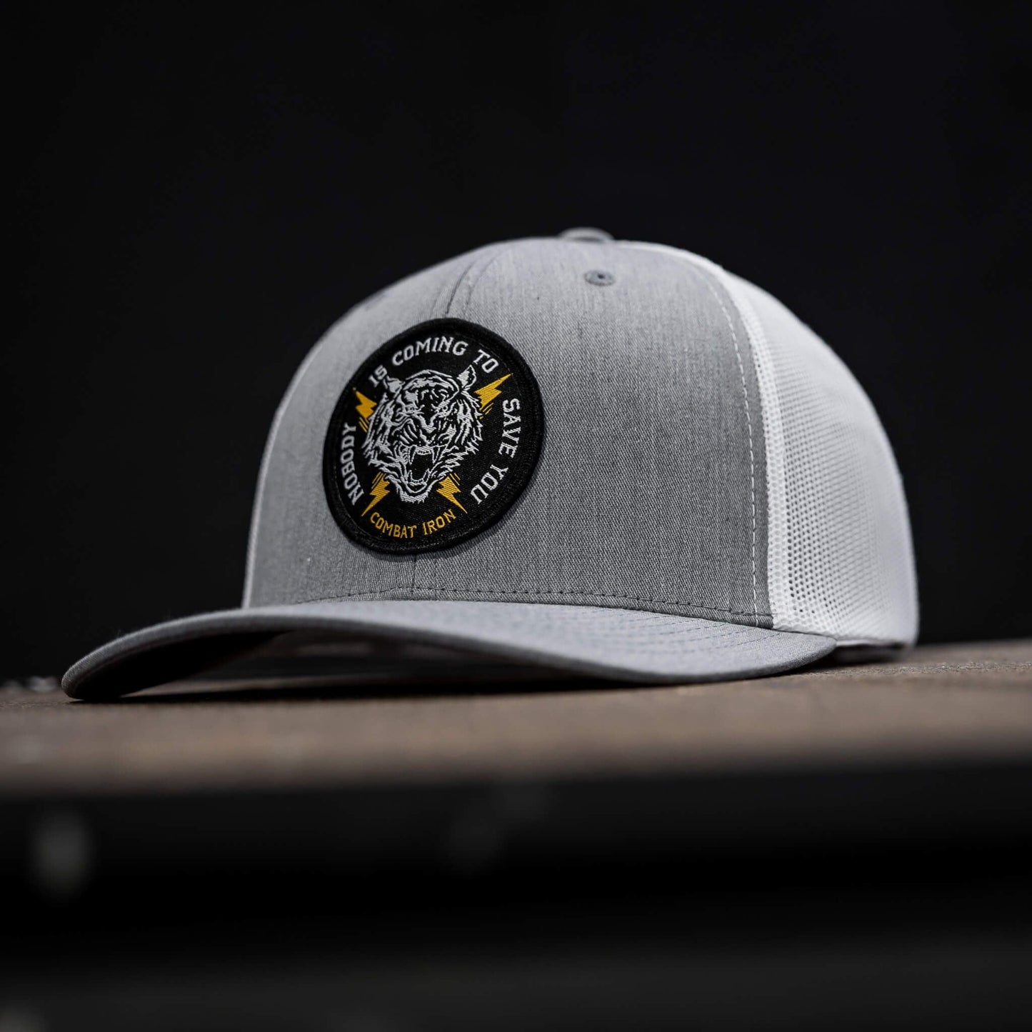 Nobody Is Coming To Save You Patch Snapback Hat