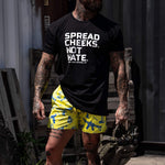 Load image into Gallery viewer, Spread Cheeks. Not Hate. Men&#39;s T-Shirt
