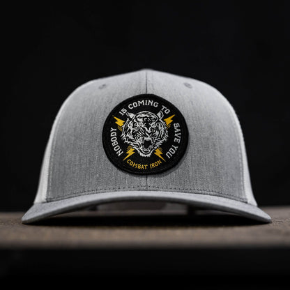 Nobody Is Coming To Save You Patch Snapback Hat