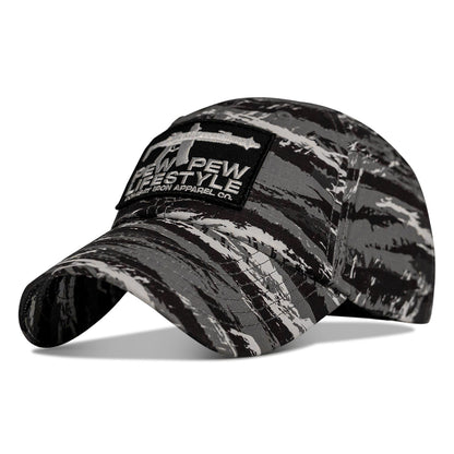 Ripstop PEWPEW LIFESTYLE Patch Low Profile Snapback Hat