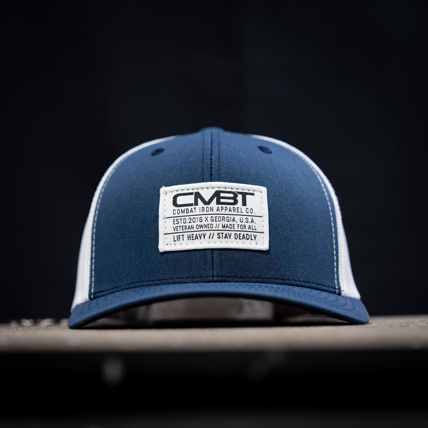 Branded CMBT White Labeled Snapback Hat