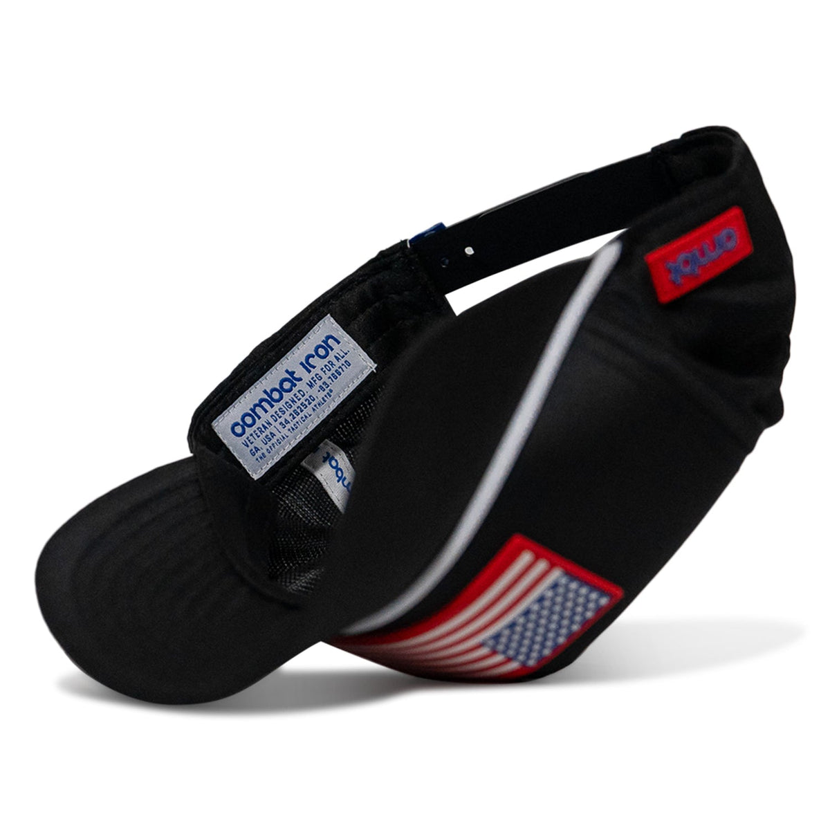 American Flag Patch Weekender Performance Snapback Hat