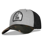 Load image into Gallery viewer, Little Pecker Club B/W Patch Snapback Hat
