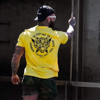 Nobody Is Coming To Save You Men's T-Shirt