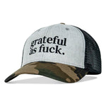 Load image into Gallery viewer, Grateful As Fuck SnapBack

