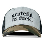 Load image into Gallery viewer, Grateful As Fuck SnapBack
