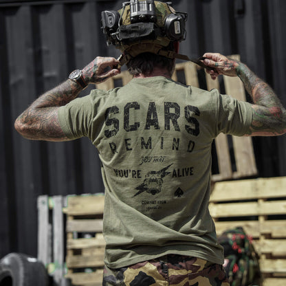Scars Remind You That You're Alive Men's T-Shirt