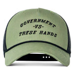 Load image into Gallery viewer, Government -vs- These Hands Rope SnapBack Hat
