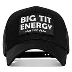 Load image into Gallery viewer, Big Tit Energy Patch Mesh Snapback Hat
