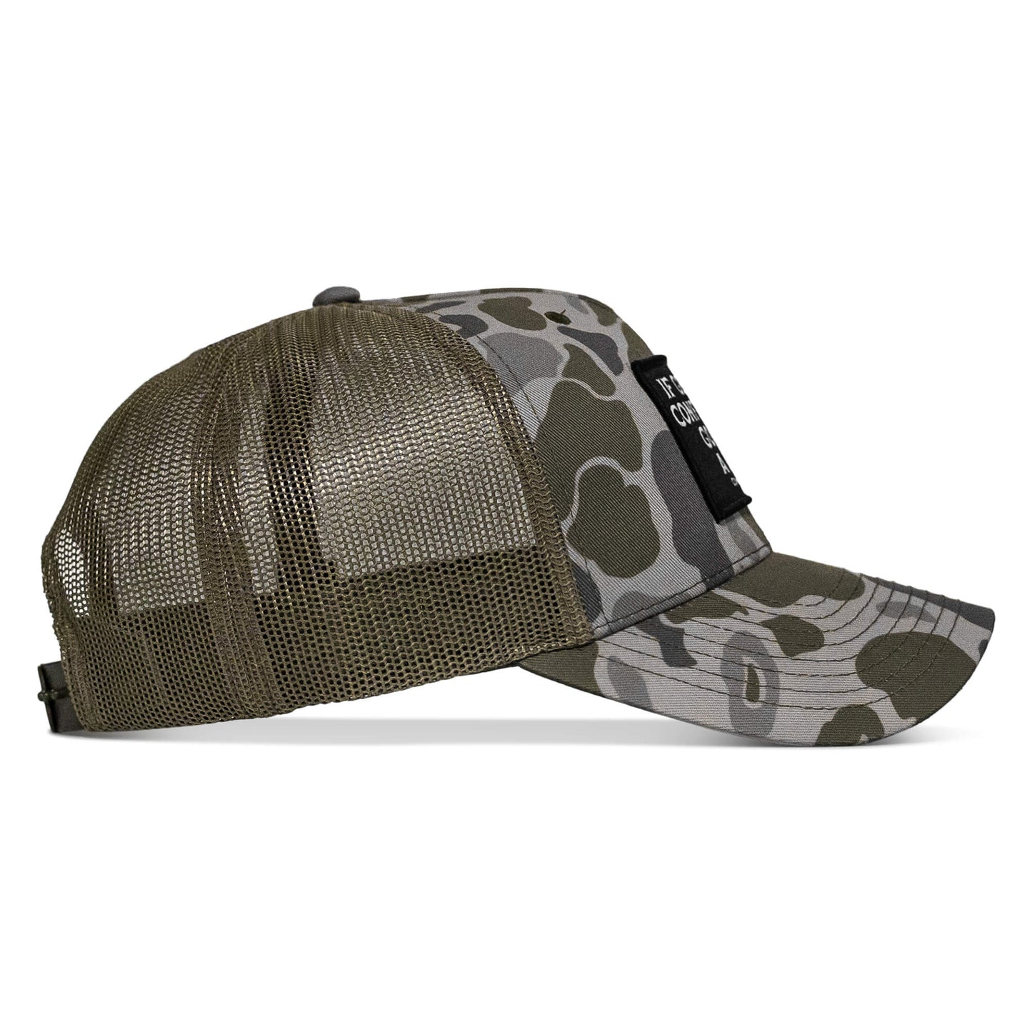If Genders Confuse You, Go Milk A Bull Patch Snapback Hat
