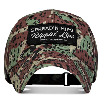 Spreadin' Hips and Rippin' Lips Patch Ripstop Snapback