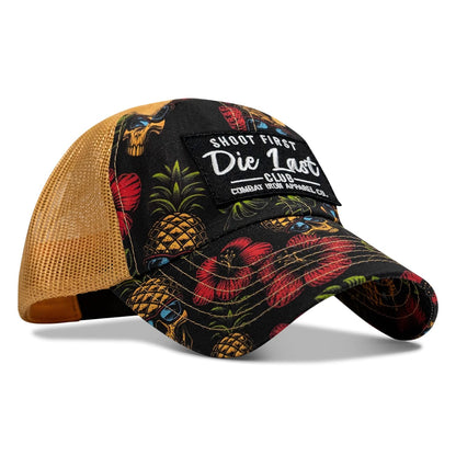 Shoot First. Die Last. Club Patch Ripstop Snapback