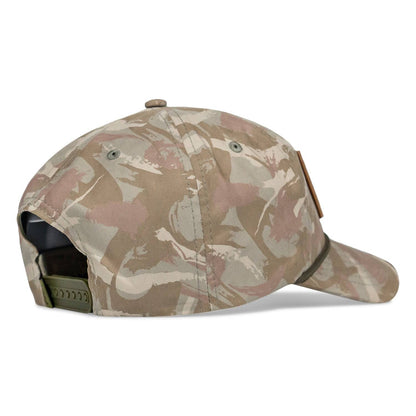 US Flag Leather Patch Crushable Snapback Hat