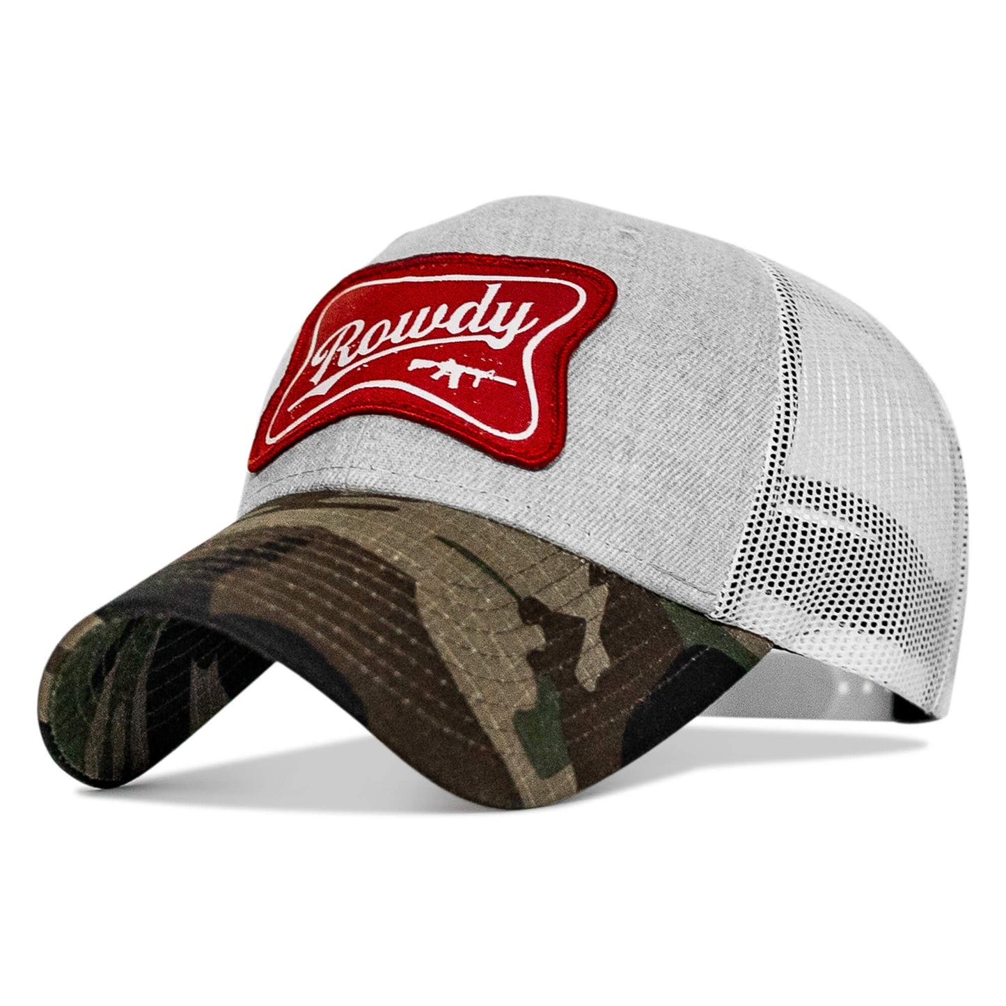 Rowdy Beer Logo Patch Snapback Hat