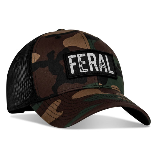 Feral Vintaged Patch Snapback Hat