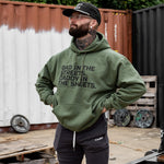 Load image into Gallery viewer, Dad In The Streets. Daddy In The Sheets. Men&#39;s Hoodie
