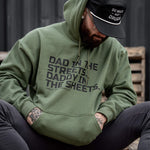 Load image into Gallery viewer, Dad In The Streets. Daddy In The Sheets. Men&#39;s Hoodie
