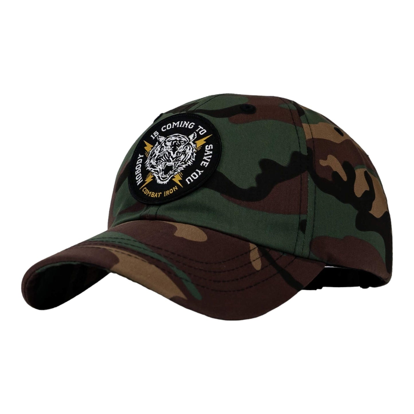 NOBODY IS COMING TO SAVE YOU Patch Dad Hat