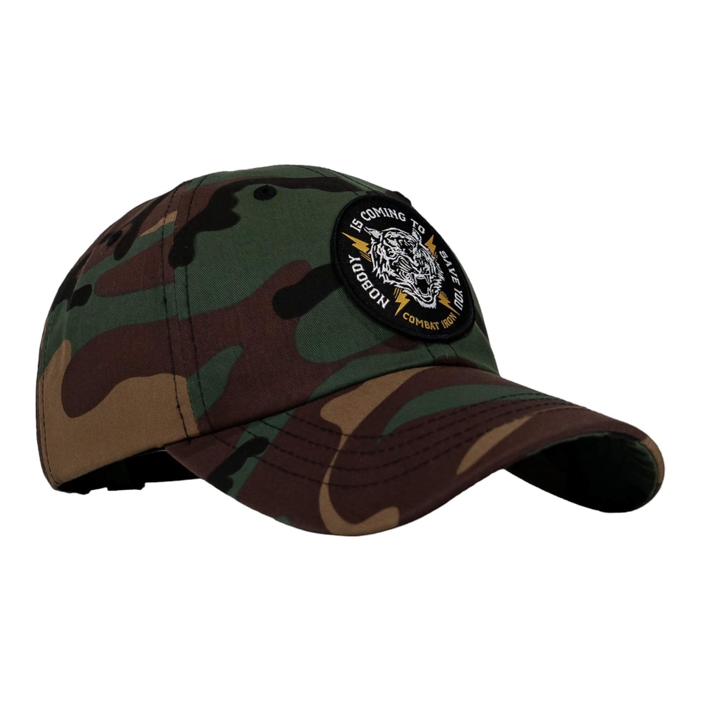 NOBODY IS COMING TO SAVE YOU Patch Dad Hat
