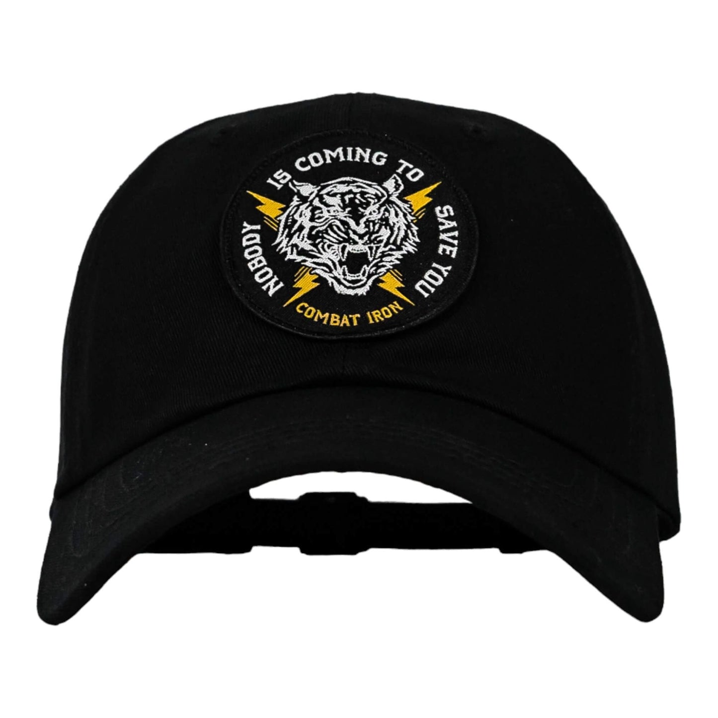 NOBODY IS COMING TO SAVE YOU Patch Dad Hat