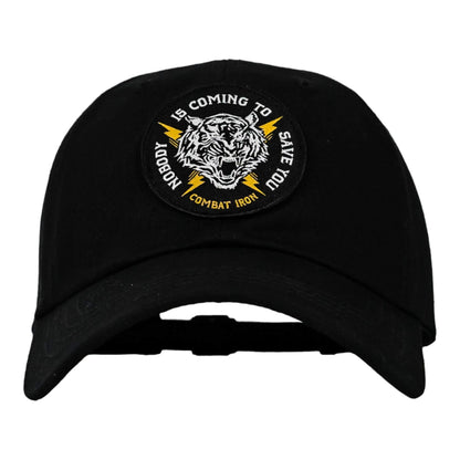 NOBODY IS COMING TO SAVE YOU Patch Dad Hat