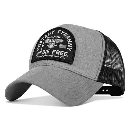 Destroy Tyranny and Die Free Patch Snapback