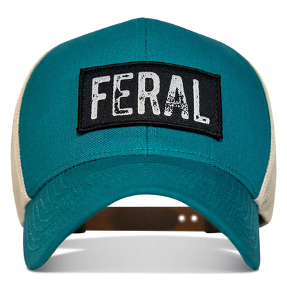Feral Vintaged Patch Snapback Hat