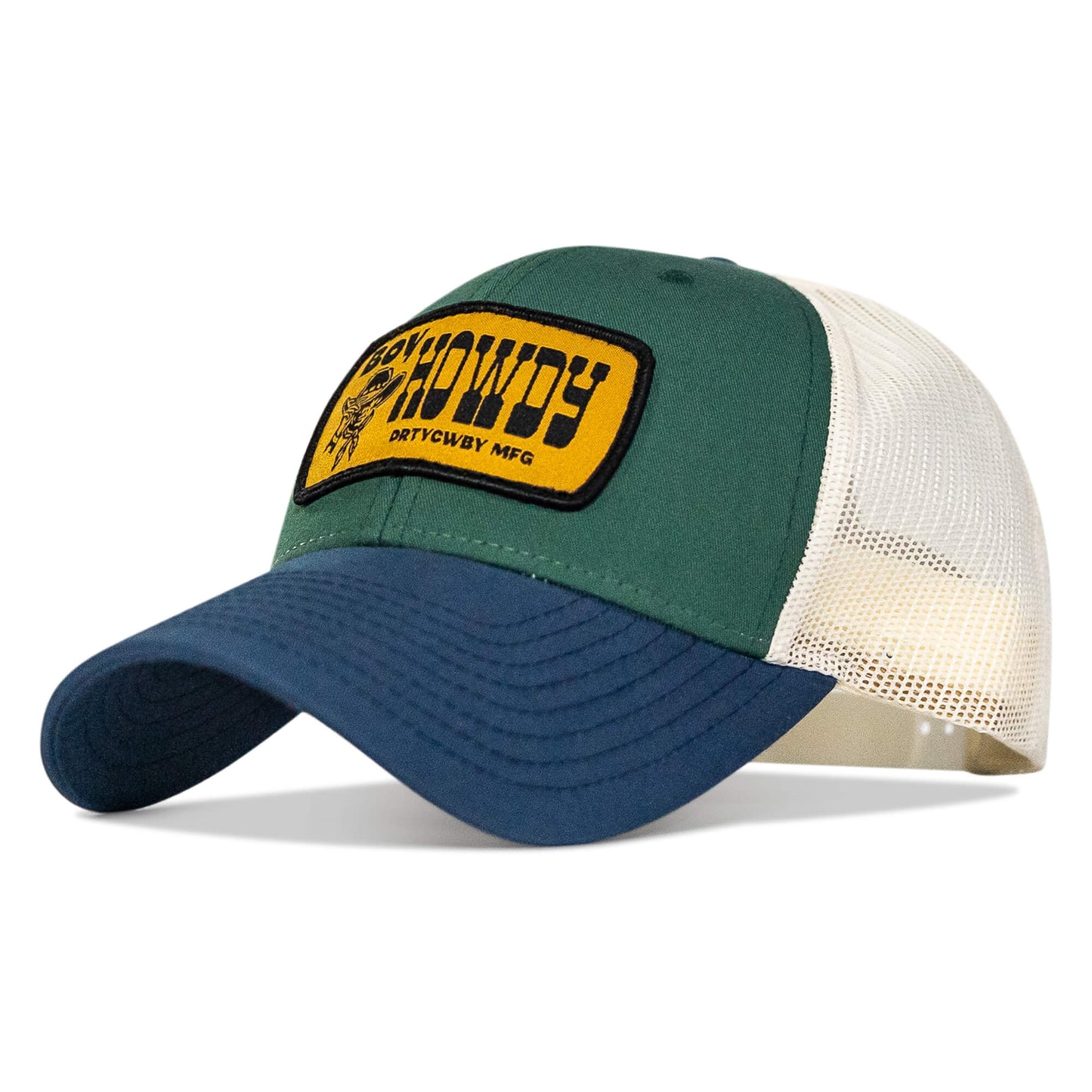 Boy Howdy Western Patch Snapback Hat
